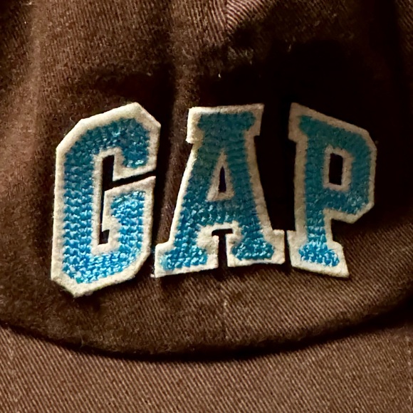 Vintage GAP hat, Brown with Blue logo - Picture 3 of 5
